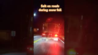 Saltgrittersalttrucksanderwinterservicevehicleseviceswintersnowfallrocksalt [upl. by Audre296]