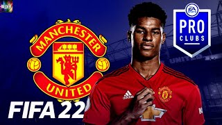 FR FIFA 22 COMMENT FAIRE RASHFORD EN CLUB PRO [upl. by Eldnik]