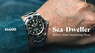 Rolexs Most Interesting Dive Watch  the SeaDweller ref 16600 [upl. by Outlaw]