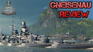 World of Warships  Gneisenau Review [upl. by Nogem442]