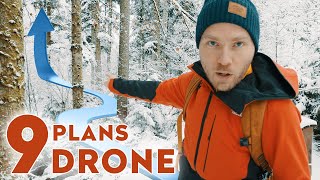 9 IDÉES de plans en DRONE lors dune balade  DJI Mini 4 Pro [upl. by Issie]