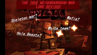 SECRETS OF THE NEIGHBOURHOOD WAR HIDDEN LORE REVISED [upl. by Nekal]