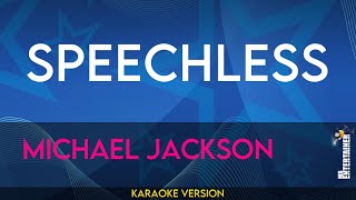 Speechless  Michael Jackson KARAOKE [upl. by Sherrie]