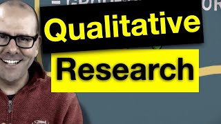 Qualitative research methods [upl. by Ayet]