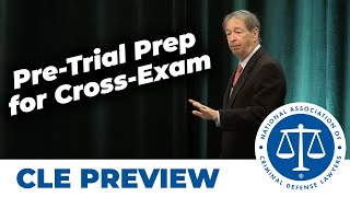 Pozner on Cross PreTrial Preparation for CrossExamination [upl. by Cirde453]