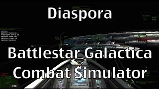 Diaspora Shattered Armistice  Unofficial Battlestar Galactica Game [upl. by Rosena]