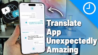 Hands on Apples Translate App Is More Impressive Than You Think  A Complete Guide [upl. by Letrice]