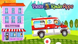 Kleines Krankenhaus 🏥 Krankenwagen Spiel App für Kinder ab 3 Jahre [upl. by Neerhtak271]