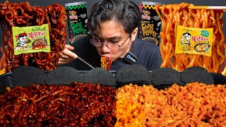 PARAH MUKBANG SAMYANG JJANGMYEON  CHEESE  CHIPS GHOST PEPPER TERBARU🥵 [upl. by Haggi]