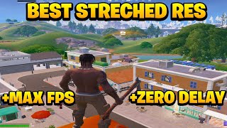 How to get The BEST Stretched Resolution in Fortnite Chapter 5 ✅ HUGE FPS BOOST [upl. by Bromleigh]