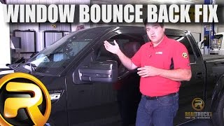 How To Fix Ford Auto Up Window Bounce Back [upl. by Sucramal]