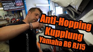 Getriebeschaden oder Kupplungsrutschen  Chef erklärt die AntiHoppingKupplung  Yamaha R6 RJ 15 [upl. by Tteraj137]