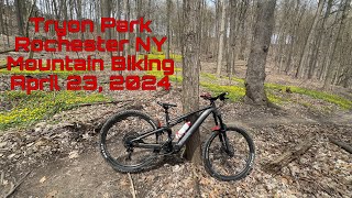 Tryon Park Rochester Mountain Biking [upl. by Neelahs]