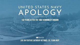 US MILITARY OFFERS HISTORIC APOLOGY TO ANGOON FOR THE DEVASTATING 1882 BOMBARDMENT [upl. by Nylodnarb110]