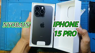 NEKAD BELI INI ‼️ unboxing iphone 15 pro ibox [upl. by Mozart]