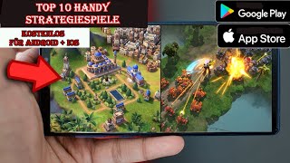 ► Top 10 Strategiespiele fürs Handy  Echtzeit Strategie Smartphone Spiele Apps Kostenlos [upl. by Aisena]