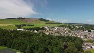 Galashiels from above [upl. by Leyes735]