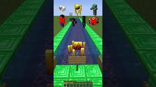 Minecraft Magma Hole Water Vs Different Mobs minecraft 歌ったみた shorts [upl. by Rudyard]