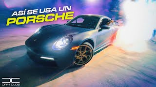 QUEMO LAS LLANTAS de mi PORSCHE 992  NOCTURNA MIAMI daniclos jucaviapri rickyboadaespanol [upl. by Eillehs]