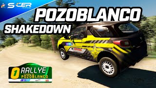 SCER Virtual POZOBLANCO  Con COPILOTO REAL  SHAKEDOWN [upl. by Oznofla]