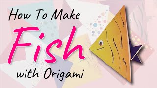 Origami Fish  Origami Easy Fish  How to Make Origami Fish Step by Step  Origami Paper Fish [upl. by Nayt]