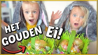 DE PAASHAAS CHALLENGE 🐰  Bellinga Familie Vloggers 1336 [upl. by Levine]