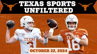 Texas Sports Unfiltered  LIVE  102224  Texas Longhorns Football  Georgia Recap  NFL [upl. by Gerrie]