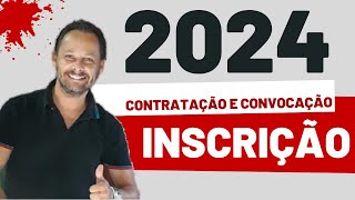 INSCRIÇÕES 2024 PARA ASB ATB PROFESSOR ESPECIALISTA INSPETOR ESCOLAR [upl. by Anirtep]