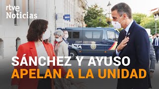 SÁNCHEZ y AYUSO crean un “GRUPO COVID19” para enfrentarse a la PANDEMIA en MADRID  RTVE [upl. by Dania]