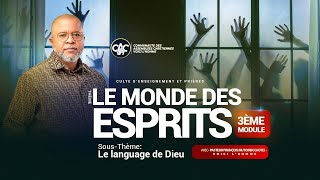 LE MONDE DES ESPRITS 3é MODULE AVEC LE PAST FRANÇOIS MUTOMBO VH LUNDI 01 AVRIL 2024 [upl. by Olegnad]