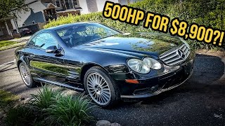 I Just Bought A 130000 MercedesBenz SL55 AMG For 8900 [upl. by Gaultiero]