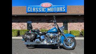 2001 HarleyDavidson Heritage Softail Classic FLSTCI only 24414 Miles w Extras 6995 [upl. by Alain865]