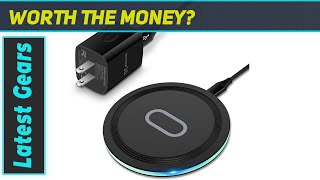 reviewUorMe 15W Wireless Charger Review Fast Charging for Samsung iPhone and More [upl. by Hales]