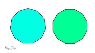 Hendecagon amp Dodecagon spinning [upl. by Neerbas]