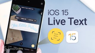 iOS 15 Live Text  How It Works on Your iPhone Guide [upl. by Eenerb]