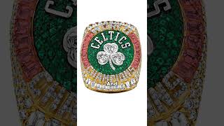 The Celtics Championship Ring is INSANE [upl. by Ainotal]