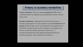 Lecture 1 Phytochemistry [upl. by Ogaitnas643]