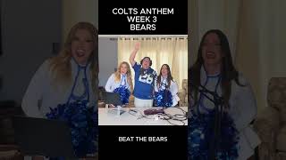 Colts vs Bears 2024 Season Week 3  Team Song Anthem WITH Colts Cheerleaders [upl. by Nitsug]