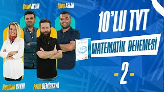 345 YAYINCILIK 10LU TYT MATEMATİK DENEMESİ  2 [upl. by Nodnek]