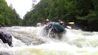 Kennebec River Rafting 81017 [upl. by Marron]