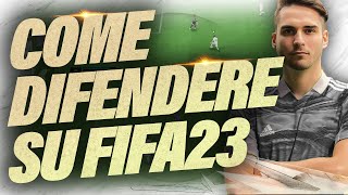 TUTORIAL COME DIFENDERE su FIFA 23 [upl. by Ayet]