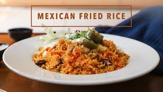 Mexican Rice  Easy amp Quick Mexican Fried Rice Recipe [upl. by Assetal]