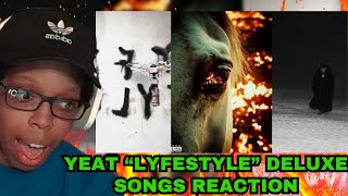 CiaraITB Reacts to Yeat quotLYFESTYLE DELUXEquot ALL EXCLUSIVES 9 SONGS [upl. by Assiar]