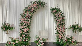 DIY  Wedding Arch Decor [upl. by Suchta]