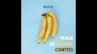 Les 2 Vaches  recette antigaspillage peau de banane confite [upl. by Air]