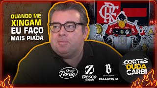 TRETA DO NARRADOR COM TORCIDA DO FLAMENGO  Cortes do Duda [upl. by Elmo538]