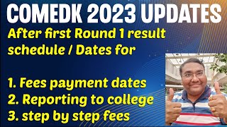 COMEDK 2024COMEDK Round 2COMEDK counselling 2024COMEDK choice fillingCOMEDK college cut off 2024 [upl. by Ilzel]