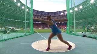 Moscow 2013  Discus Throw Women  Final [upl. by Fairleigh]