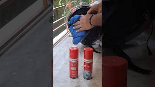 How To Clean helmet in 2 minutes WURTH helmet accessories [upl. by Ardnekan389]