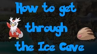 How To Get Through Ice Cave Pokemon Heart GoldSoul Silver [upl. by Arikihs331]